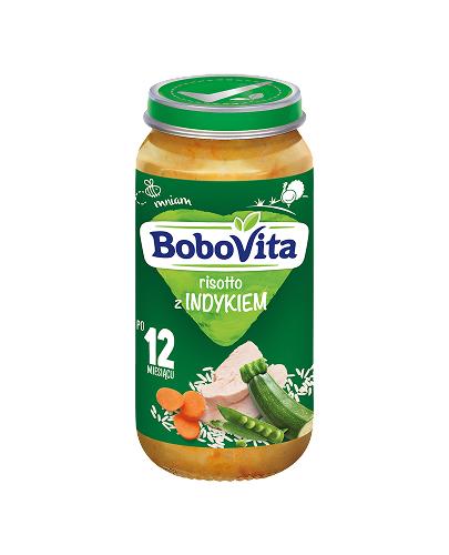 BOBOVITA JUNIOR Risotto z indykiem 1-3 lata - 250 g - cena, opinie